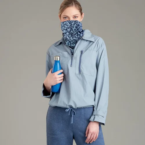 Miniatura 5 de Simplicity Paquete de tops con media cremallera para hombre y mujer, cuello y pantalones sin cierre, patrón de costura código 9278, tallas XS-M