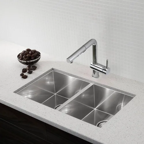 Miniatura 3 de BLANCO QUATRUS R0 443048 - Fregadero de cocina de acero inoxidable de 28 pulgadas