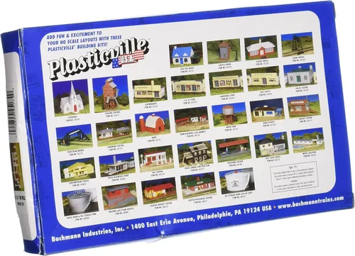 Miniatura 2 de Bachmann Trenes - PLASTICVILLE U.S.A. EDIFICIOS – KITS CLÁSICOS - GASOLINERA - Escala HO