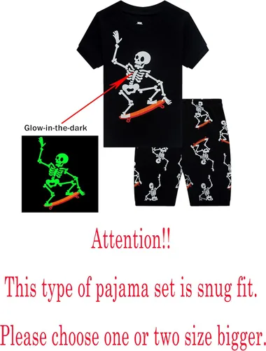 Miniatura 2 de Family Feeling Boys Summer Pajamas Sets Short Sets