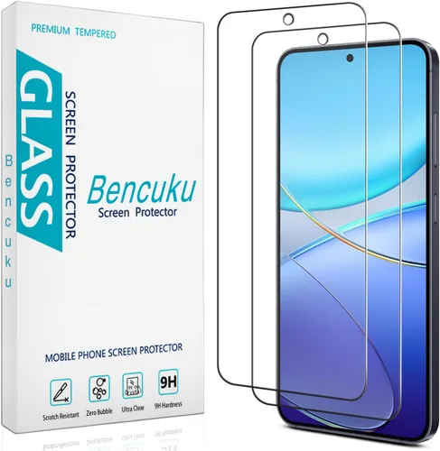 Miniatura 11 de (Paquete de 2 protectores de pantalla de privacidad diseñados para Samsung Galaxy A14 5G, vidrio templado anti-espía, antiarañazos, sin burbujas)