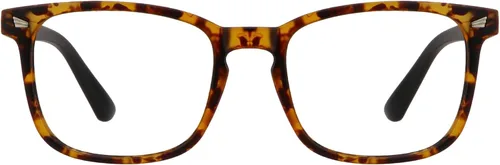 Miniatura 19 de Lentes cuadrados vintage con bloqueo de luz azul, antifatiga ocular, filtro UV, para computadora, lentes anti-luz azul para hombres y mujeres Ámbar