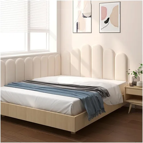 Miniatura 3 de Cabecera autoadhesiva 3D, paneles de pared tapizados, paneles de pared autoadhesivos 3D anticolisión para decoración de revestimientos de paredes