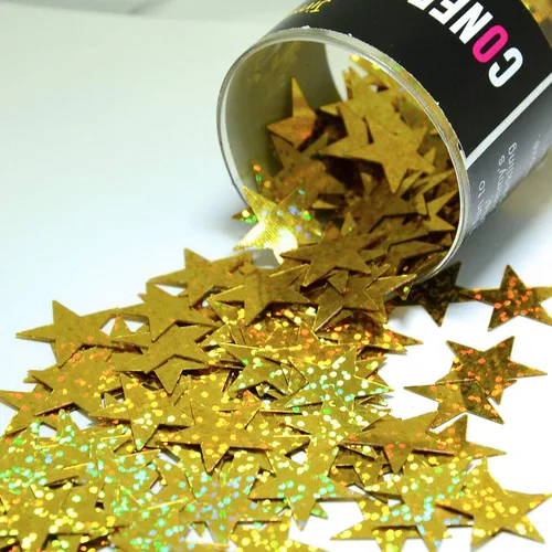 Miniatura 3 de Confetti Star 3/4" Azul Royal - Paquete al por menor #8623 QS0