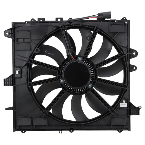 Miniatura 60 de TRQ Conjunto de ventilador de refrigeración del radiador CH3115205 compatible con Jeep Renegade 2019-2021