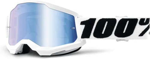 Miniatura 23 de 100% STRATA 2 Goggles – Gafas deportivas para motocross y ciclismo de montaña – Gafas para ciclistas – Gafas de motocross para hombre
