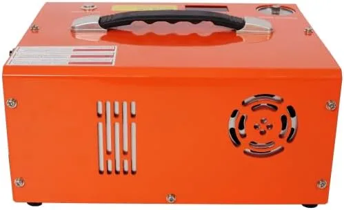 Miniatura 8 de 【LuckyNote】Compresor de aire PCP, compresor PCP portátil de 4500PSI con convertidor integrado, parada automática DC12V/AC120V bomba de compresor