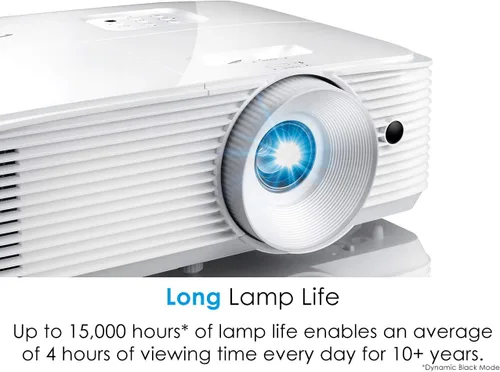 Miniatura 7 de Optoma Proyector de cine en casa HD28HDR 1080p para juegos y películas Soporte para entrada 4K Compatible con HDR Frecuencia de actualización