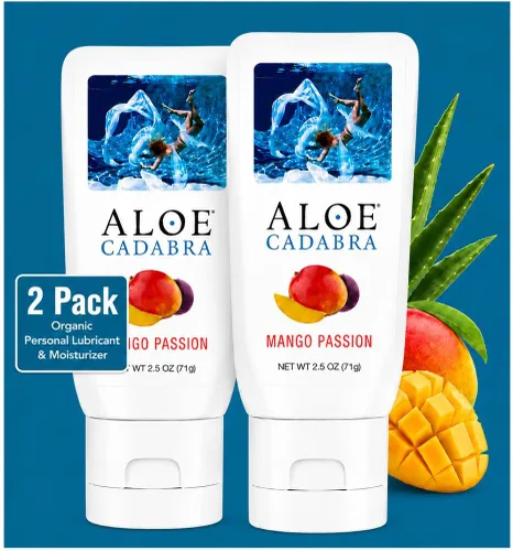Miniatura 12 de Lubricante orgánico Aloe Cadabra, natural, 2.5 onzas., 2