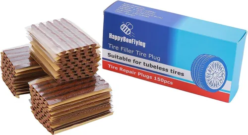 Miniatura 9 de Tapones para neumáticos, 150 unidades, tapones de reparación de neumáticos de goma, herramienta de reparación de pinchazos de neumáticos