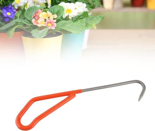 Miniatura 2 de Herramienta de gancho de raíz de bonsái, aflojador de tierra y estirador de raíces para el cuidado de plantas en macetas, herramienta de jardinería