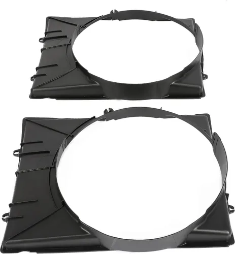Miniatura 3 de HECASA Cubierta del ventilador de refrigeración del radiador compatible con Toyota Pickup 1984-1995 RN02 RN60 RN63 SR5 Turbo Base DLX Reemplazo