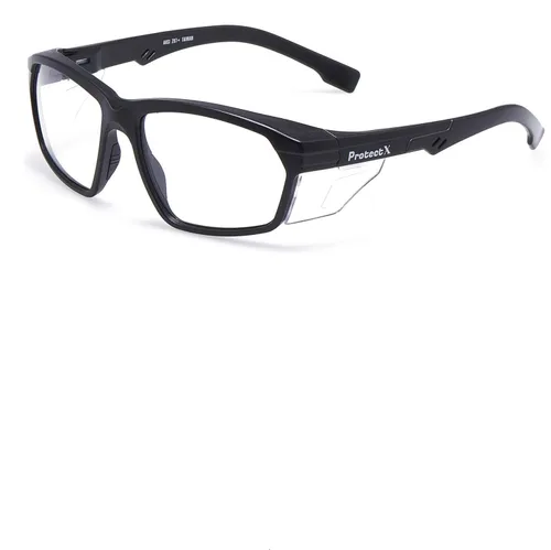 Miniatura 31 de ProtectX Anteojos de seguridad clásicos, lentes antivaho resistentes a los arañazos, gafas protectoras para el trabajo, interior/exterior, ANSI Z87.1