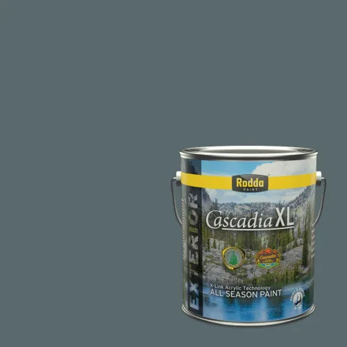 Miniatura 83 de Rodda Paint CASCADIA XL Pintura e imprimación satinada exterior en uno, cuarto de galón, Acapulco Dive