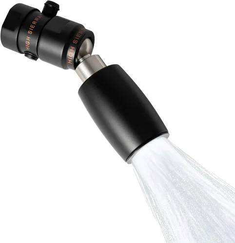Miniatura 14 de High Sierra Showerheads® - Cabezal de ducha de metal sólido de 1.5 GPM de alta eficiencia y bajo flujo con válvula de control de presión que lo