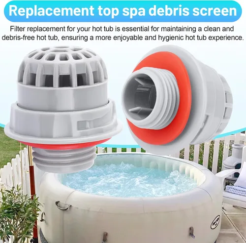 Miniatura 4 de P00260 - Filtro de repuesto para bañera de hidromasaje y spa, con sello, solo para Bestway y Coleman Lay-Z-Spa - Pieza de repuesto de filtro
