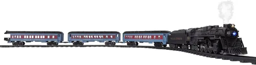 Lionel El Expreso Polar Juego de Tren Batería Escala O con Control Remoto, Locomotora, Vagones de Tren y Pista con Sonidos Auténticos de Tren, Luces