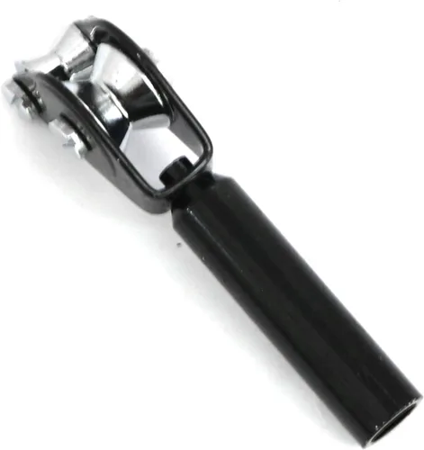 Miniatura 4 de heyous Rodillo de pesca de acero inoxidable con punta de guía superior caña de pescar para barco de mar, pesca Trolling, negro