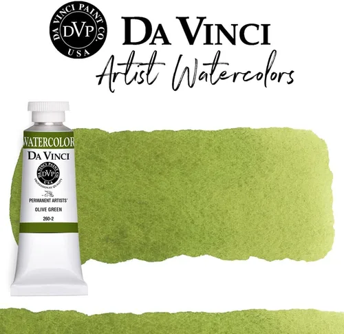 Miniatura 16 de DA VINCI PAINTS Pintura Acuarela Profesional para Artistas, Alizarin Crimson (Quinacridone), 37ml Índigo