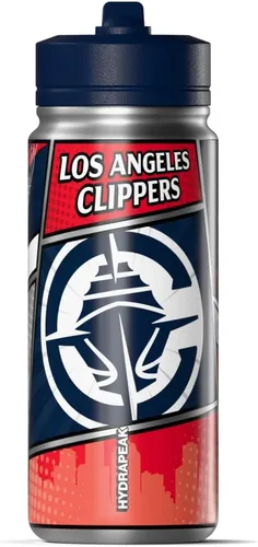 Miniatura 12 de Hydrapeak Milwaukee Bucks - Botella de agua de acero inoxidable con licencia oficial de la NBA de 20 onzas con tapa con pajilla, botella deportiva