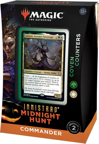 Miniatura 7 de Magic: The Gathering Innistrad: Caza de Medianoche Mazo de Comandante - Conjuros de Brujas (Verde-Blanco)