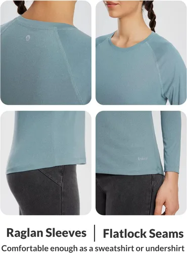 Miniatura 3 de BALEAF - Camiseta térmica de manga larga para mujer