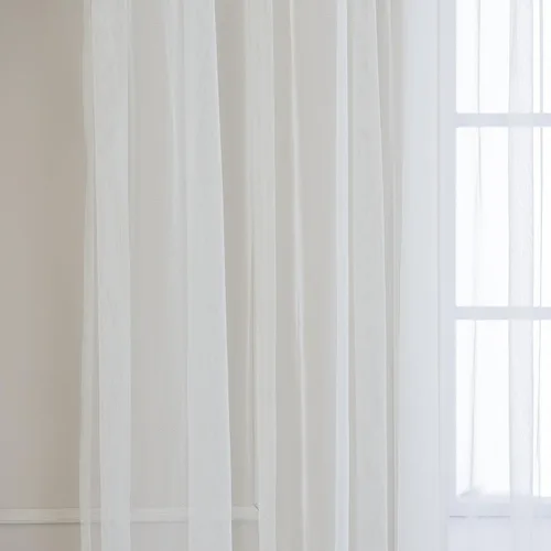 Miniatura 5 de Best Home Fashion juego de cortinas combinadas y mezcladas con estampado marroquí, para oscurecimiento de habitación, 4 unidades, arandelas