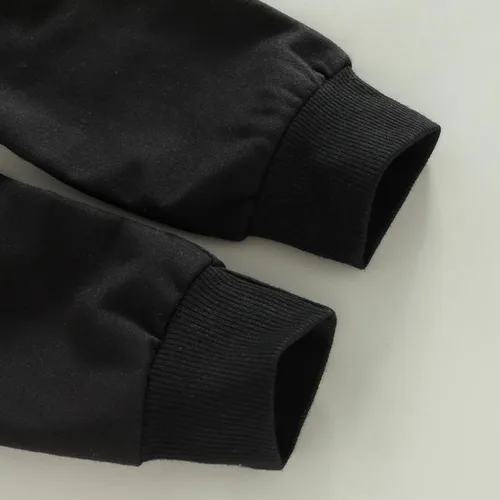 Miniatura 7 de AEEMCEM Conjunto de 2 piezas de sudadera con estampado de vaca y pantalones deportivos occidentales para niños pequeños para otoño e invierno