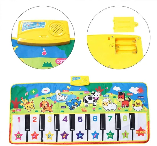 Miniatura 6 de ABC - Alfombrillas para piso, dos pasos de baile y música para jugar en interiores