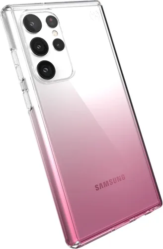 Miniatura 10 de Speck Presidio Perfect Clear - Funda transparente para Samsung Galaxy S22 Ultra, protección contra caídas, arañazos y absorción de golpes