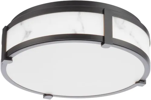 Miniatura 3 de WAC Lighting dweLED, Constantine 18in LED montaje empotrado 3000K en negro