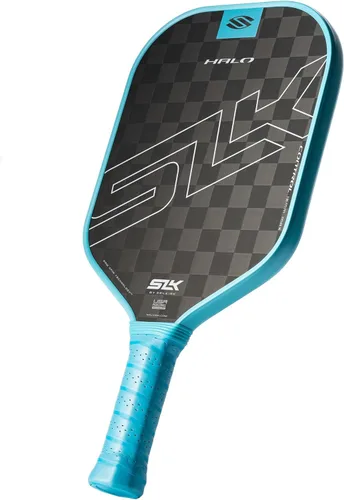 Miniatura 21 de Selkirk Sport SLK Halo Paleta de Pickleball de Fibra de Carbono Cruda Diseñada en los Estados Unidos Elige la potencia de fibra de carbono cruda