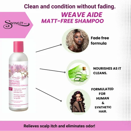 Miniatura 4 de Champú sin mate Weave Aide 8 Oz