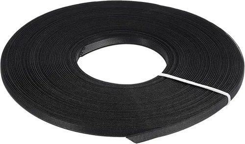Miniatura 7 de uxcell Deshuesado para coser, 1 pieza de 5 yardas y 0.236 in – corsé de poliéster de alta densidad para vestido de novia, vestido de novia (negro)