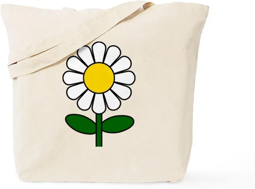 Miniatura 13 de CafePress Daisies - Bolsa de lona natural, estilo victoriano, vintage, reutilizable, bolsa de compras