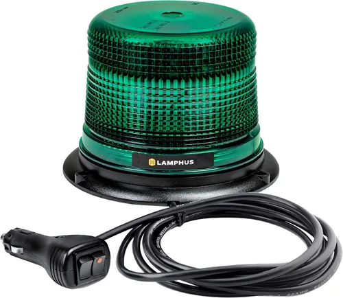 Miniatura 20 de LAMPHUS AURA 5.5" SAE Clase 1 LED de 12 W luz estroboscópica de emergencia Advertencia luz testigo para remolque construcción camiones Vehículos