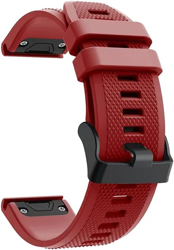 Miniatura 7 de REYDA Correa de silicona compatible con Garmin Fenix 8 Pro/8/E 1.850 in, 0.866 in, correa de reloj de ajuste rápido, suave y transpirable, pulsera