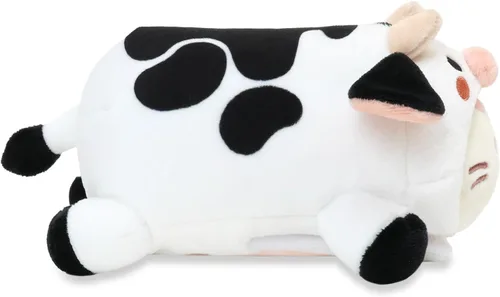 Miniatura 3 de Anirollz Peluche de animal de peluche – Muñeca Outfitz de manta pequeña de 6 pulgadas Suave, esponjoso, cálido, lindo, cómodo, seguro Almohada