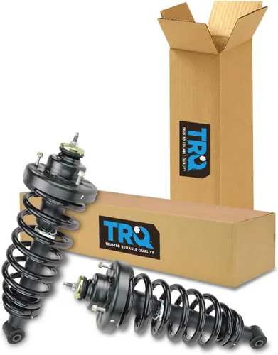 Miniatura 309 de TRQ Conjunto de Amortiguador y Resorte Delantero Cargado con Resorte Helicoidal Pre-ensamblado Compatible con Jeep Cherokee Limited AWD 14-22 Sin