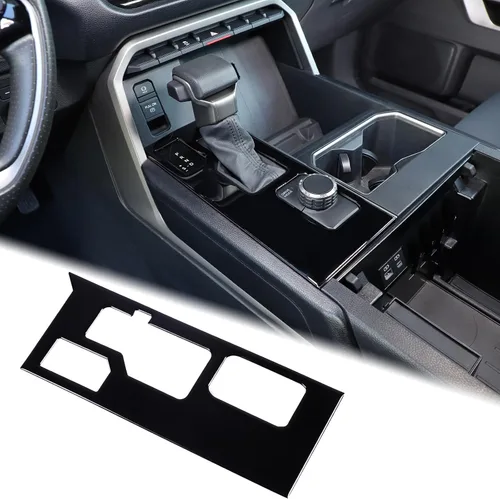 Miniatura 28 de Aunginsy Cubierta de Adhesivo del Panel de la Perilla de Cambios de la Caja de Control Central Compatible con Toyota Tundra/Sequoia 2022-2024 Coche