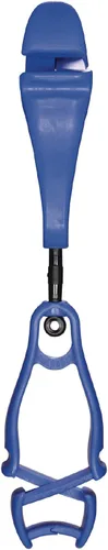 Miniatura 2 de Ergodyne Squids 3420 Swiveling Glove Clip Holder with Dual Clips Azul - Paquete de 6