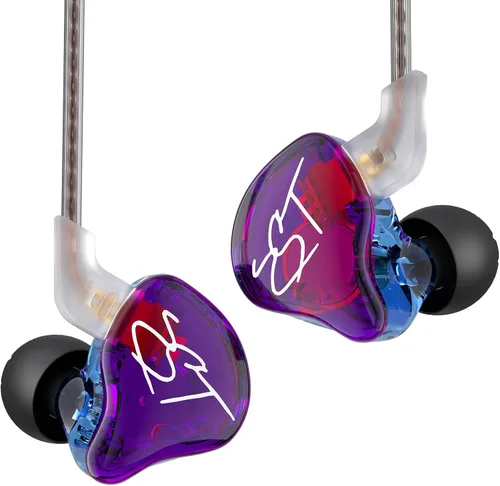 Miniatura 5 de KZ EDX PRO - Auriculares con cable IEM, auriculares estéreo de alta fidelidad con 1DD nuevo controlador dinámico de 0.394 in con cancelación