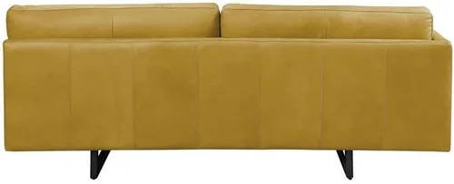 Miniatura 6 de Acme Sofá Radia con almohada en piel de grano superior de cúrcuma amarilla