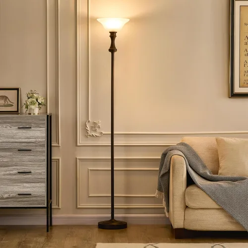 Miniatura 3 de Lámparas de pie de 71 pulgadas para sala de estar, lámpara de pie alta para dormitorio, lámpara de pie moderna para esquina oficina decoración