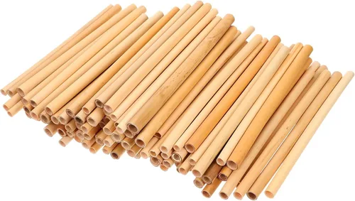 100 tubos de abeja de caña, tubos naturales de abeja, repuesto de tubo de abeja, tubos de casa de abejas masón, insertos de cartón, suministros de