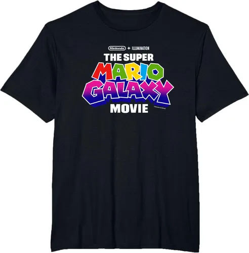 Miniatura 6 de Camiseta con el logotipo de la película Super Mario Galaxy