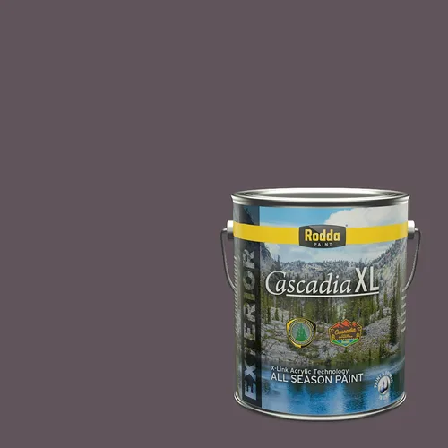 Miniatura 165 de Rodda Paint CASCADIA XL - Pintura satinada e imprimación para exteriores en uno, cuarto de galón, Aimee