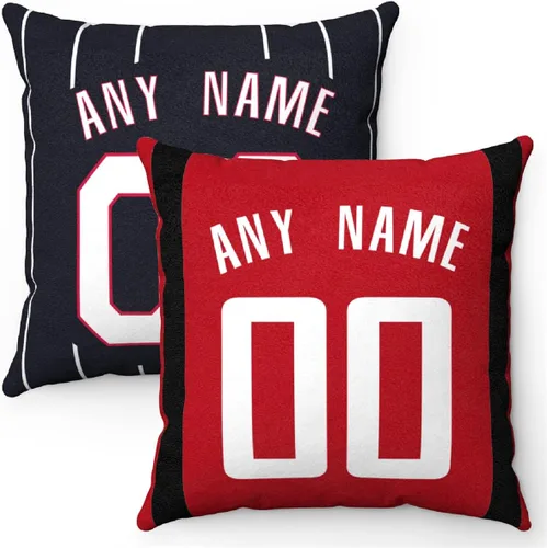 Miniatura 27 de Generic Atlanta - Almohada personalizada con cualquier nombre y número, regalos para hombres, mujeres y jóvenes, 1 paquete