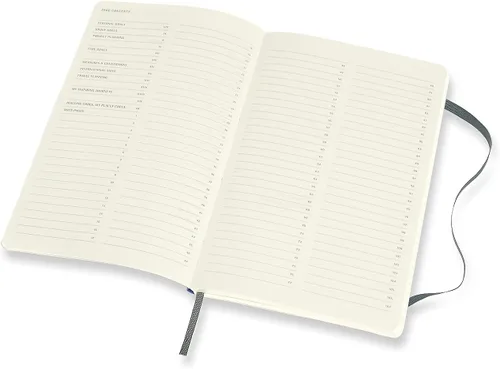 Miniatura 4 de Moleskine Cuaderno profesional, grande, verde bosque, tapa blanda (5 x 8.25)