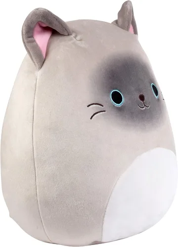 Miniatura 2 de Squishmallows Felton el gato siamés de 10" - Peluche con licencia oficial de Kellytoy - Juguete de peluche coleccionable suave y esponjoso de gatito